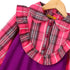 Fuccia Flannel Winter Dress